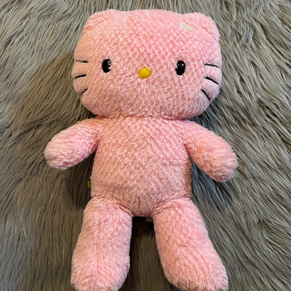 Hello Kitty Pink Waffle Build A Bear 2010 Vintage